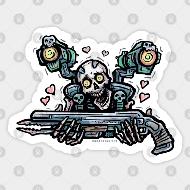 Eternal Revenant Super Shotgun Sticker by BradAlbright